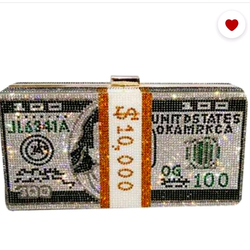 Money clutch purse